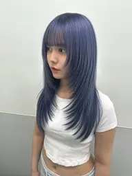 【ブリーチ1回＋韓国風カラー＋ダメージ補修トリートメント★】（リタッチ🙆‍♀️)ミニモ学割