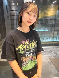 🍀韓国風クーポンミニモ限定🍀🌟カット+ケアカラー+1stepトリートメント🌟イルミナカラーよりも高発色と話題🌟