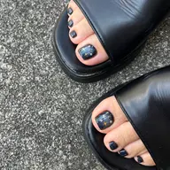 『ポイントに』 2本アート×ワンカラー(オフ込みドライケア付き)