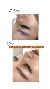 1番人気✨アイブロウラミネーション&オーガニックワックス🌿美人眉メニュー