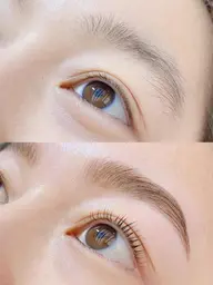 【ふわっと眉】ブロウリフト×ラッシュリフト(まつげパーマ)