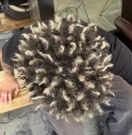 カット+針金パーマ