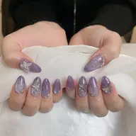 長さ出し10本＋フレンチ🥰orマグネット🧲orミラー🪞or グラデーション6500円(研修中)