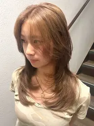🤎海外girl必見🤎 透明感カラー×似合わせレイヤーカット