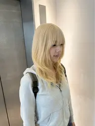 『ミニモ限定特別価格』ブリーチリタッチ➕オンカラー🌺🩵プラチナトリートメント付き🫶🏽