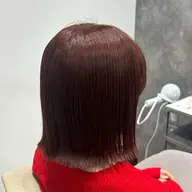 カット+暖色カラー+1stepトリートメント🍒