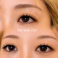 当日限定❕フラットラッシュ100​〜​120本つけ放題💗美容液コーティング💗他店オフ込み💗