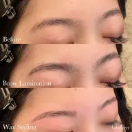 【アイブロウ】ブロウラミネーション+美眉WAX STYLING(パーマ+WAX脱毛)