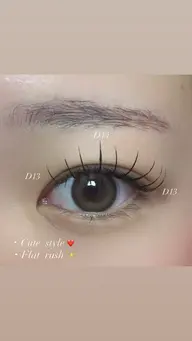 マツエク👀100本✨️美容液コーティング付❤️🫧