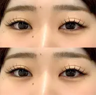 【10:00​〜​】最新LEDフラットラッシュ✨120本（オフ無しor通常グルーオフ込）🌿条件クリアで3800円❣️