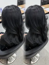 透明感カラー💗＋髪質改善超音波アイロン1stepトリートメント✨️