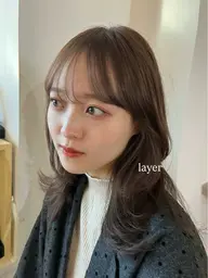 〈 人気No.2! 〉🌱レイヤーカット +ワンカラー+髪質改善トリートメント🌱