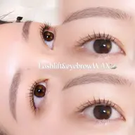 【新規限定クーポン✨️】【SET割】人気No1似合わせパリジェンヌラッシュリフト+眉WAX💐🤍