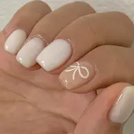 自爪💎短め韓国シンプルネイル定額　オフあり