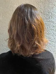 🌟ゆるふわパーマ+毛先カット🌟朝のスタイリングが楽になるナチュラルパーマと毛先のカットで柔らかい動きで抜け感スタイル