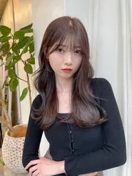【ミニモ平日限定メニュー🉐】透明感のある韓国風カラー✨️