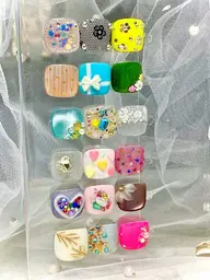 フットワンカラー＋親指2本アート★本日17:00限定7000→6480