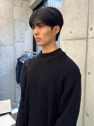 🩶韓国メンズヘア🩶 ニュアンスパーマ+トレンドカット（コンマ/センターパート/マッシュ/フェザー/ツイスパ/カルマ）