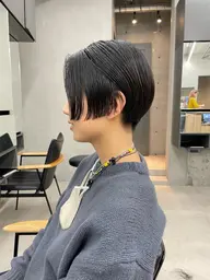 ショートカット🧡ハンサムショート、ショートウルフ、ショート全般ご希望の方こちらのメニューになります☺️