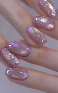 🌸チップ長さ出し１０本ストーン付け放題【ワンカラーコース】【オフなし】❣️ケア込み、パーツなし【持ち込み可能🉑】