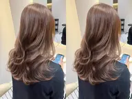 【ミニモ学割】【限定スペシャル 30%off】ブリーチなしダブルカラー+透明感カラー+前髪カット+トリートメント