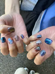 リピーター様　120分アート　付け替えオフ1ヶ月以上