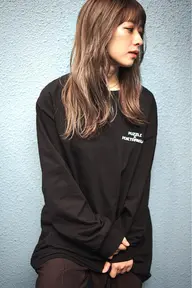 【人気No. 1】カット＋透け感カラー＋ミルボントリートメント　　ブリーチなしの透け感ぜひ僕にお任せください！！