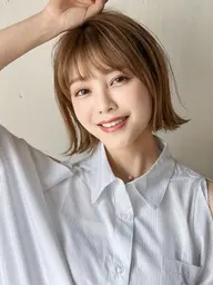 💜モデル限定価格💜ボブカット✂️（シャンプートリートメント付き✨※2センチ以上必須