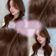 艶髪ワンカラー＋Aujuaトリートメント🥣🩷ྀི