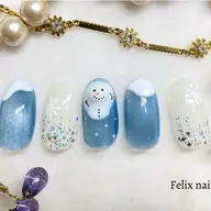 【雪だるまネイル】 1月限定クーポン♪