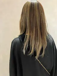 【白髪ぼかし対応】ハイライト＋カラー＋髪質改善トリートメント