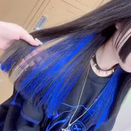 【💙ノーダメージでインナーカラー💙】ポイントエクステ➕エクステカット付き