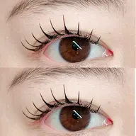 【🎀エクステパーマ🎀】LEDエクステ100本＋まつげパーマ