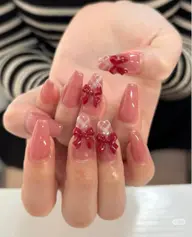 🩵店内全て色＋4本アート／埋め尽くしコース