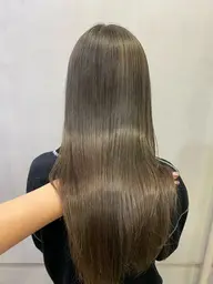髪質改善カラー+髪質改善クイックトリートメント🫧