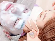 🪞全顔スレッディング＋超高濃度炭酸パック