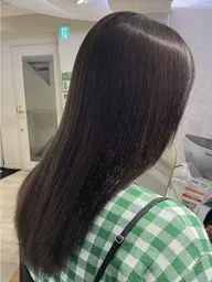 髪質改善イルミナカラー+aujua1step