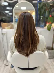 レイヤーカット+スタイリング