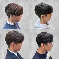 🟥メンズカット+パーマ🟥人気No.2‼️ニュアンス/カルマ/フェザーetc...毛流れが欲しい方オススメ◎!!