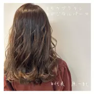 平日限定【コテ巻き風】デジタルパーマ