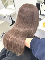 【U25限定】ブリーチ込みオンカラー+Aujuaトリートメント🤍🫧