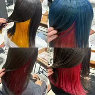 【個性的でｶﾜｲｲ】🎀カット＋カラー＋インナーカラー＋オージュア1ステップトリートメント🎀