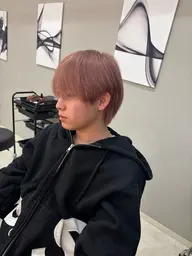 ダブルカラー+ヘアセット