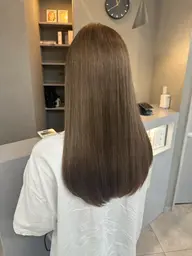 🌟ダメージ無しで明るくしたい方🌟ブリーチなしダブルカラー＋クイックtr♡