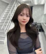 【学生限定👩‍🎓】 似合わせカット＋カラー＋トリートメント（韓国ヘア/レイヤー/髪質改善/艶カラー/ミニモ学割）