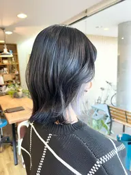 【⭐インナーカラー⭐インナーブリーチ➕全体ヘアカラー】トリーメント付