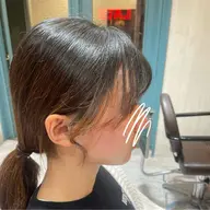 限定！韓国風おくれげカットand前髪カット🪐