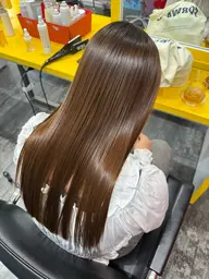 【梅雨時期オススメ☔️】60%off👾🤎  髪質改善ストレート🪐❤️‍🔥💫