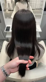 美髪✨低ダメージ髪質改善ストレート💫