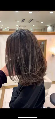 🌟脱白髪染めハイライト＋イノアカラー🌟